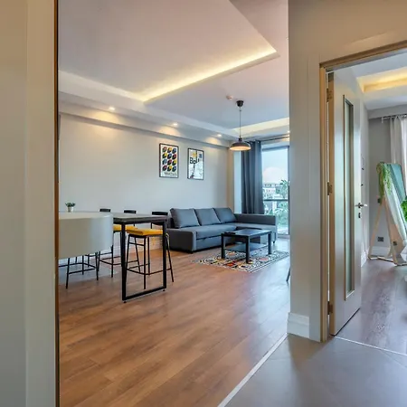 Maxi Sirius Town 1-bed Free Pool, Spa, Fast Wifi Fitness & Access Aksu (Antalya)